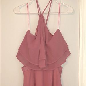 Long pinkish purple dress NWOT, never worn